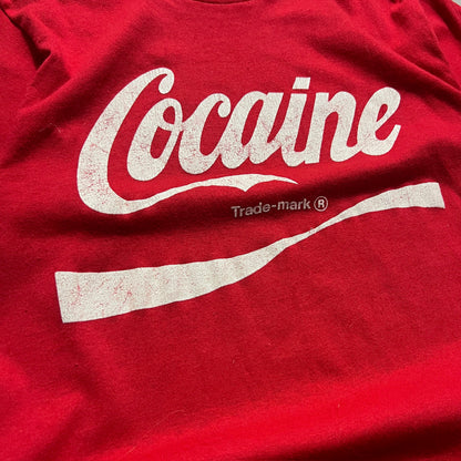 Medium 1980s Cocaine Coca-Cola Parody T-shirt