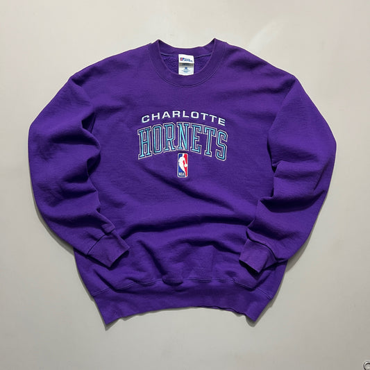 XL 1990s Charlotte Hornets Pro Player Sweatshirt