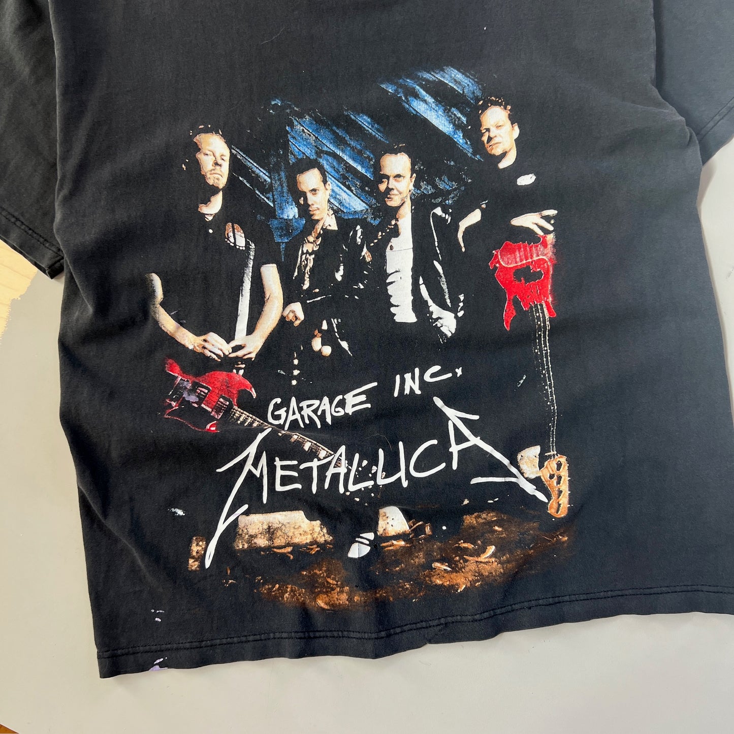 XL 1999 Metallica Garage Inc Mexican Boot T-shirt