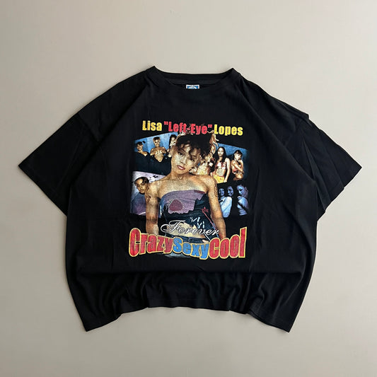 XL 2002 Lisa "Left-Eye" Lopes TLC Crazy Sexy Cool Rap T-shirt