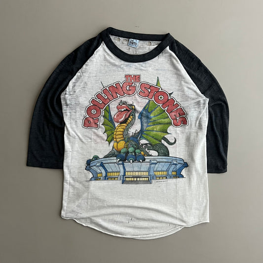 Small 1981 Rolling Stones LA Coliseum Raglan