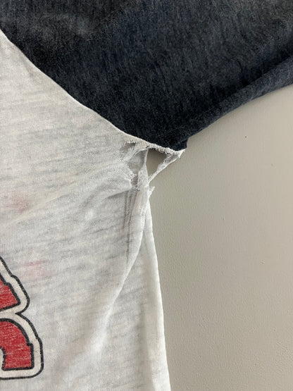 Small 1981 Rolling Stones LA Coliseum Raglan