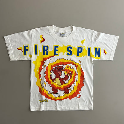 Large 2000 Pokemon Charmeleon Firespin T-shirt