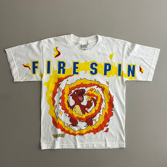 Large 2000 Pokemon Charmeleon Firespin T-shirt