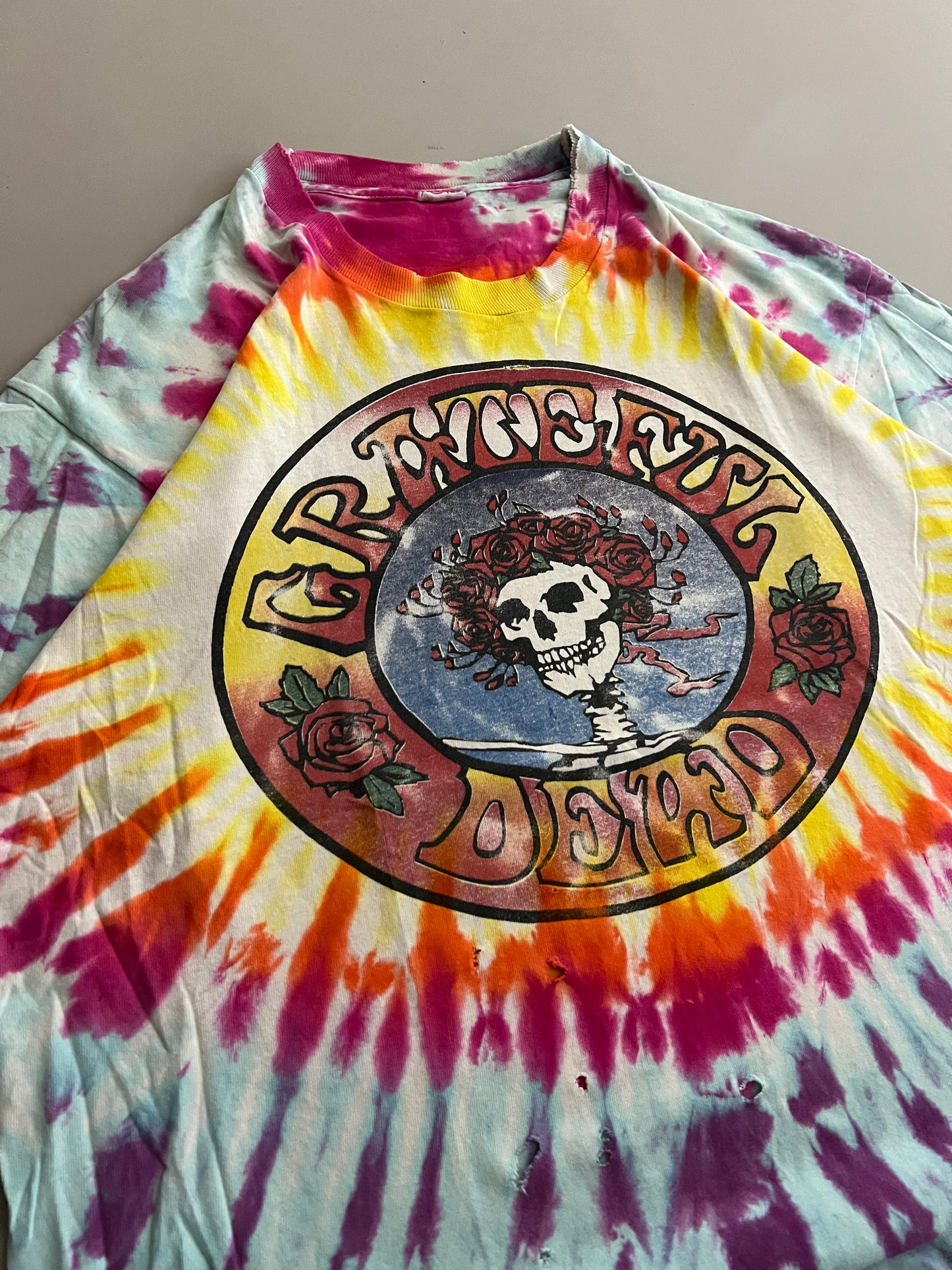 XL 90s Grateful Dead The Wheel is Turning Tour T-shirt