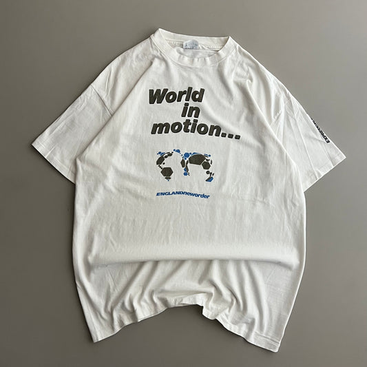 XL 90s New Order "World in Motion..." T-shirt