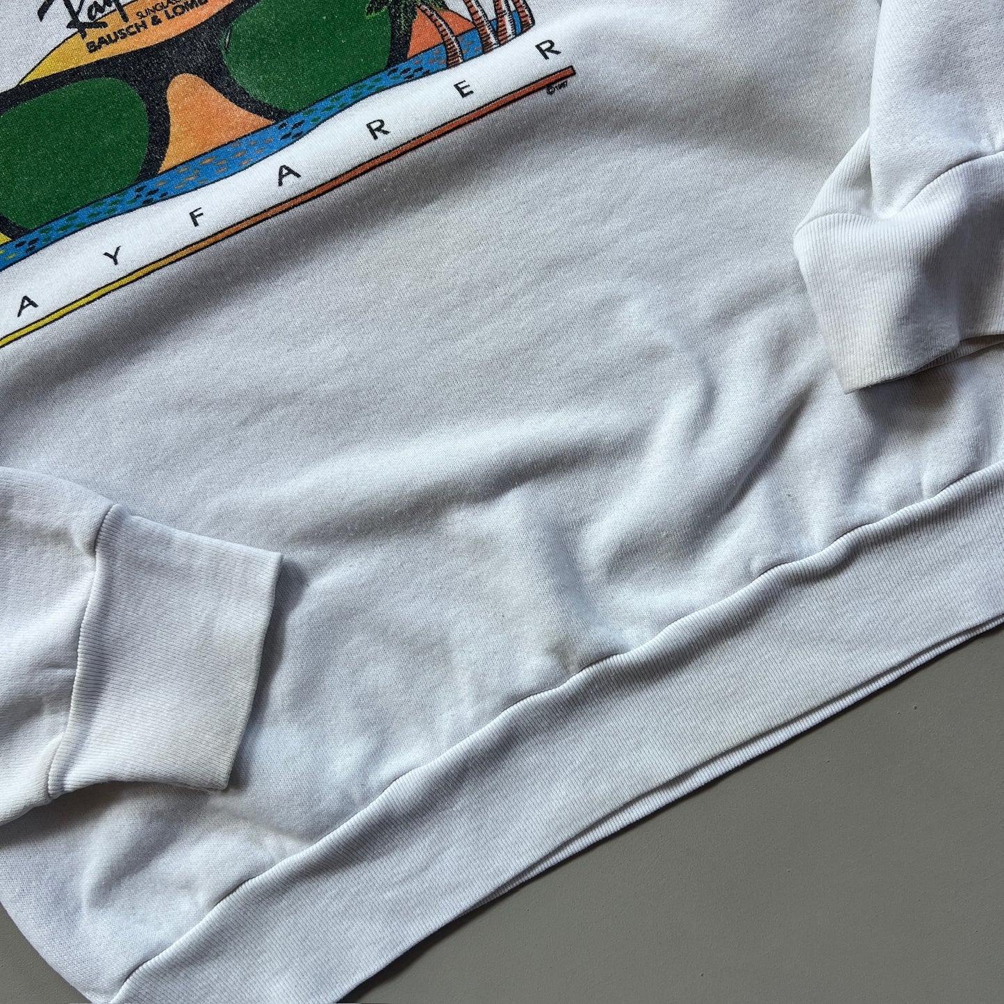 Medium 1980s Ray-Ban Wayfarer Sweatshirt