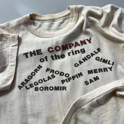 Large 1970s Lord of the Ring Fan Made T-shirt
