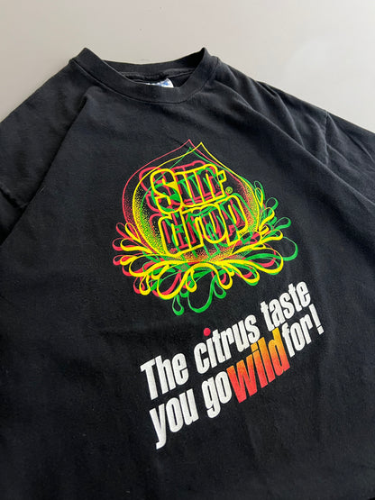 Large 90s Sun-Drop Citrus Soda T-shirt