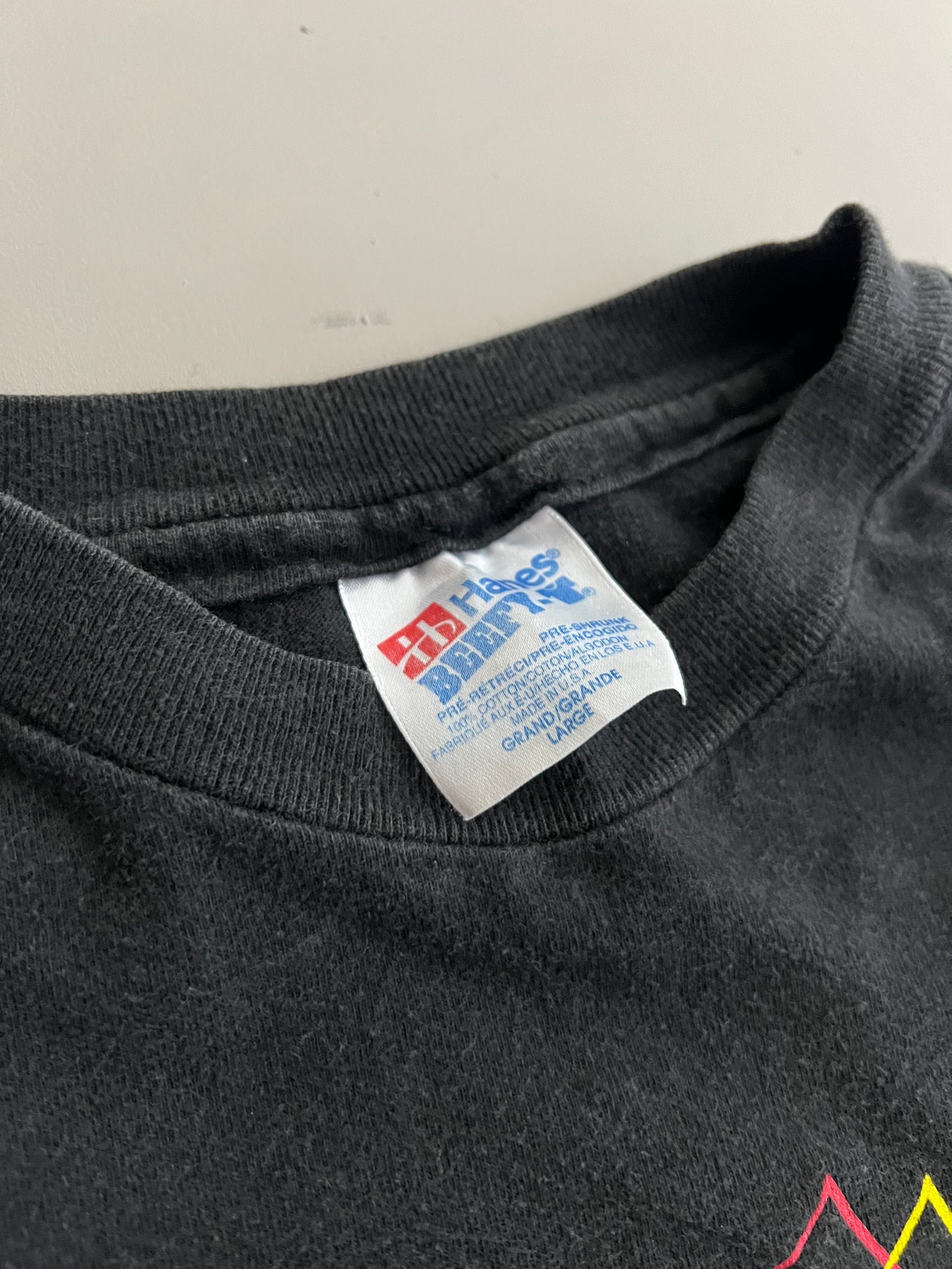 Large 90s Sun-Drop Citrus Soda T-shirt