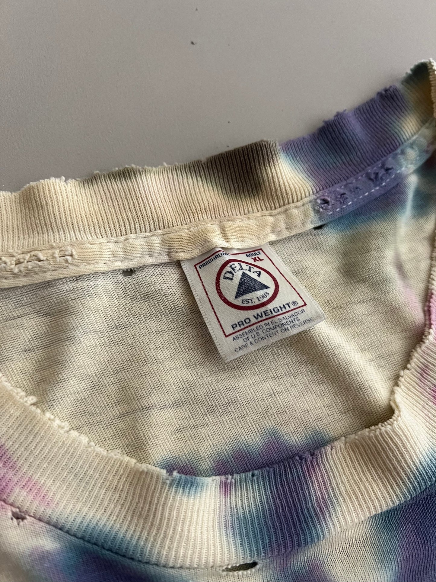XL 1996 Distressed Jerry Garcia T-shirt