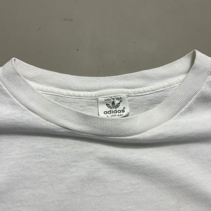 Large 1980s Adidas Soccer T-shirt