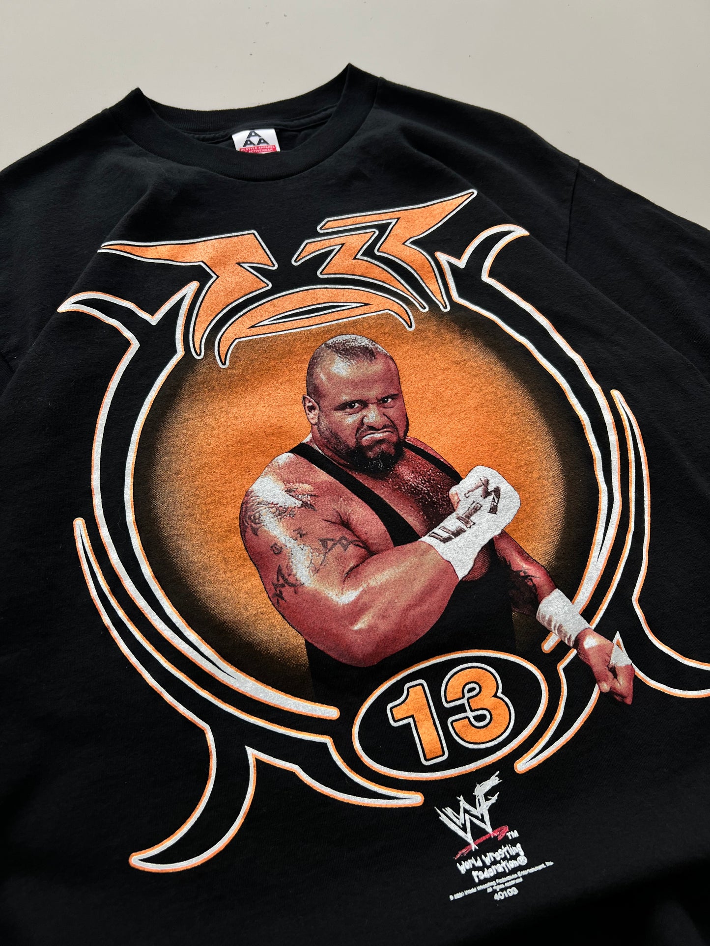 Large 2000 WWF Tazz T-shirt