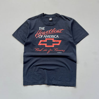 Large 1980s Chevy Heartbeat of America T-shirt