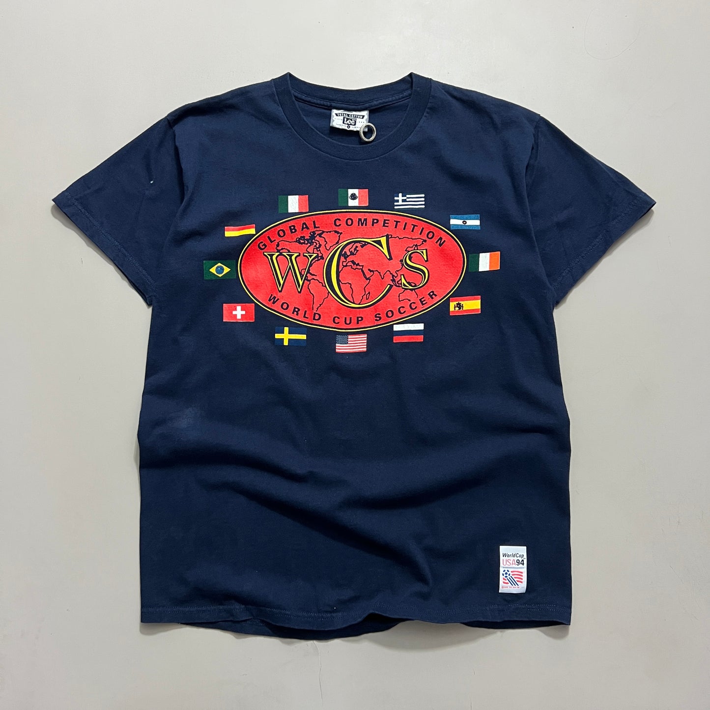 Large 1994 World Cup USA Global Comp T-shirt