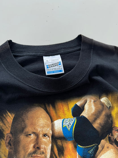 Large 1999 WWF Rebellion Match T-shirt