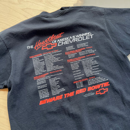 Large 1980s Chevy Heartbeat of America T-shirt