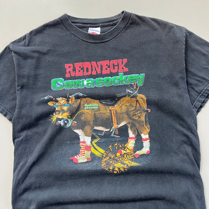 Large 2000s Redneck Cowasockey T-shirt