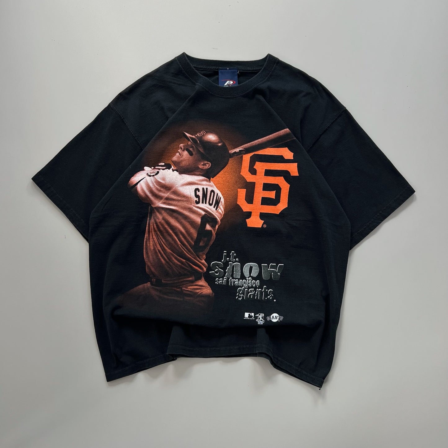 Large 2000s San Fran Giants J.T. Snow T-shirt