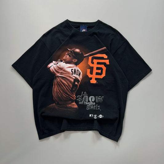 Large 2000s San Fran Giants J.T. Snow T-shirt