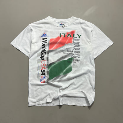 Large 1994 Italy World Cup Usa Apex T-shirt