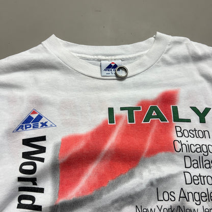 Large 1994 Italy World Cup Usa Apex T-shirt