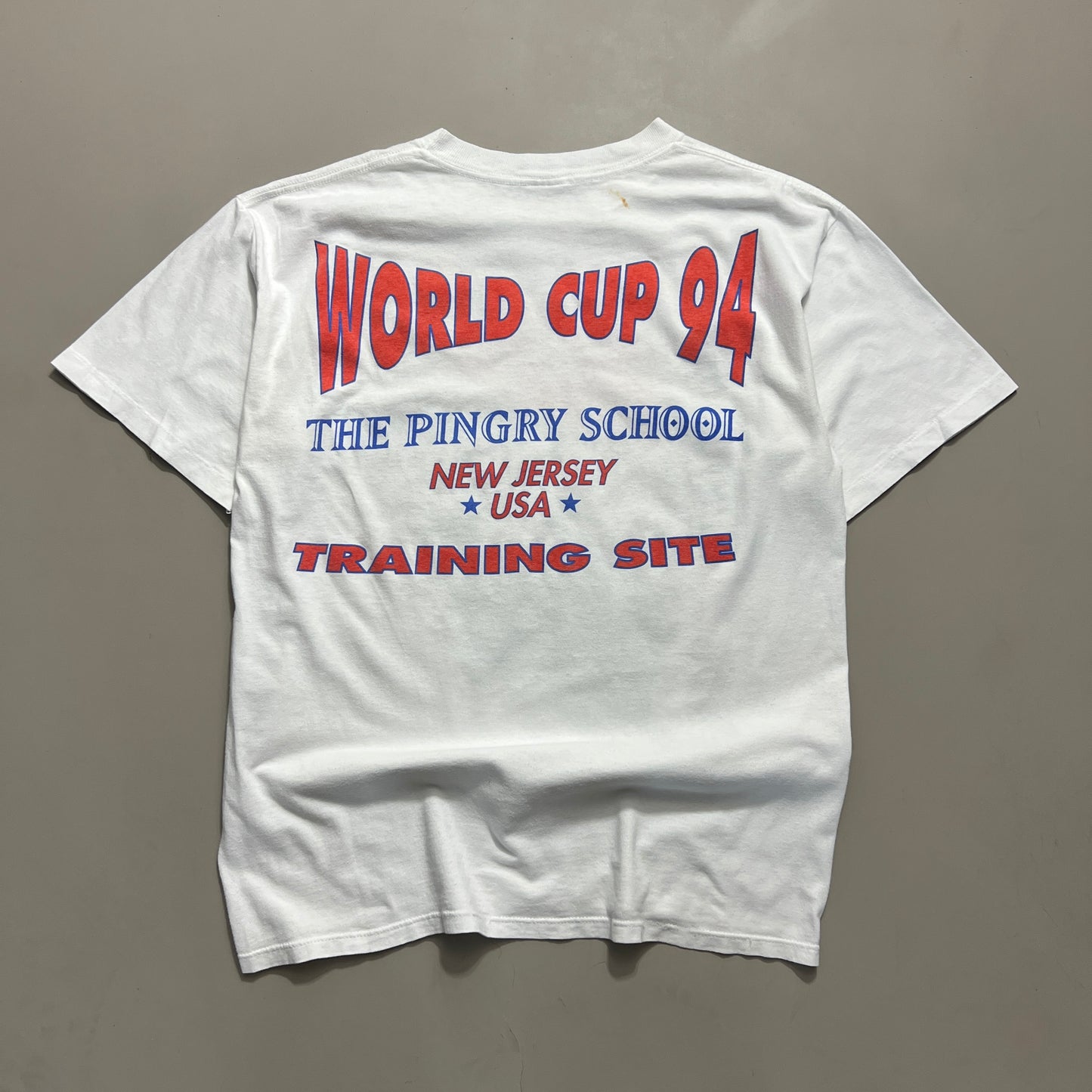 Large 1994 Italy World Cup Usa Apex T-shirt
