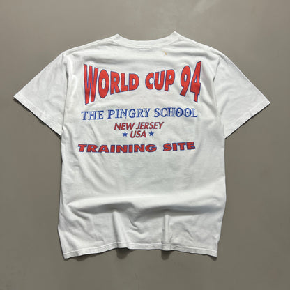 Large 1994 Italy World Cup Usa Apex T-shirt