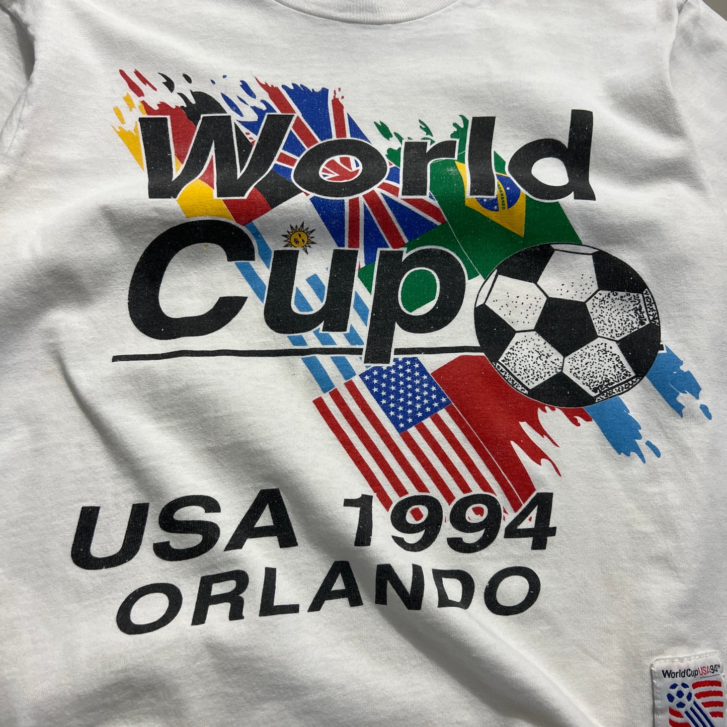 Youth Large 1994 World Cup Usa Orlando T-shirt