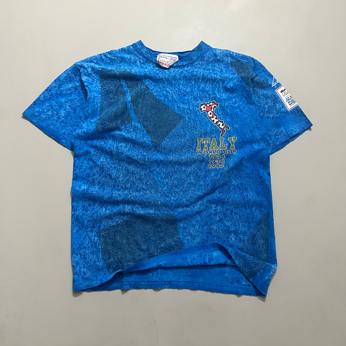 Large 1994 Italy World Cup Usa AOP T-shirt