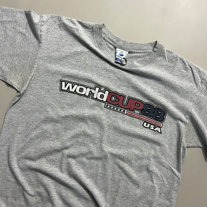 XL 1998 World Cup France Grey T-shirt