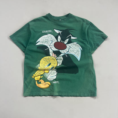 Large 1993 Sylvester x Tweety Looney Tunes T-shirt
