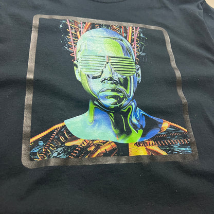Large 2008 Kanye West Glow in the Dark Tour T-shirt
