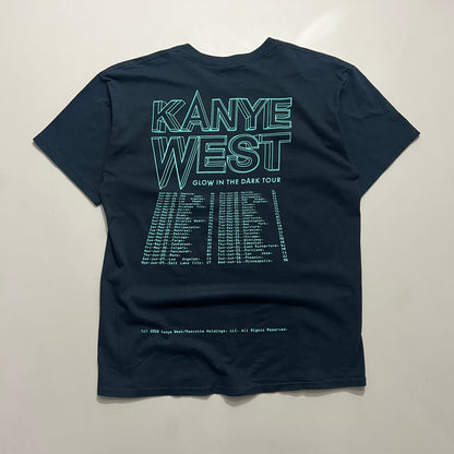 Large 2008 Kanye West Glow in the Dark Tour T-shirt