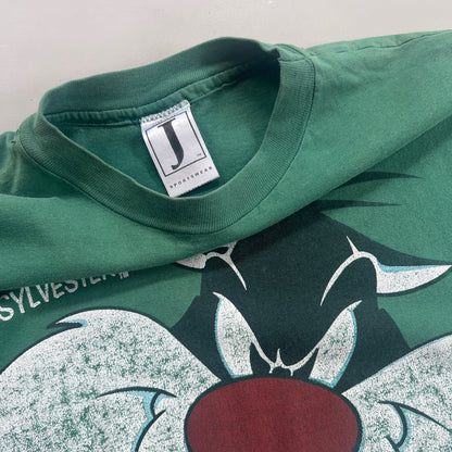 Large 1993 Sylvester x Tweety Looney Tunes T-shirt