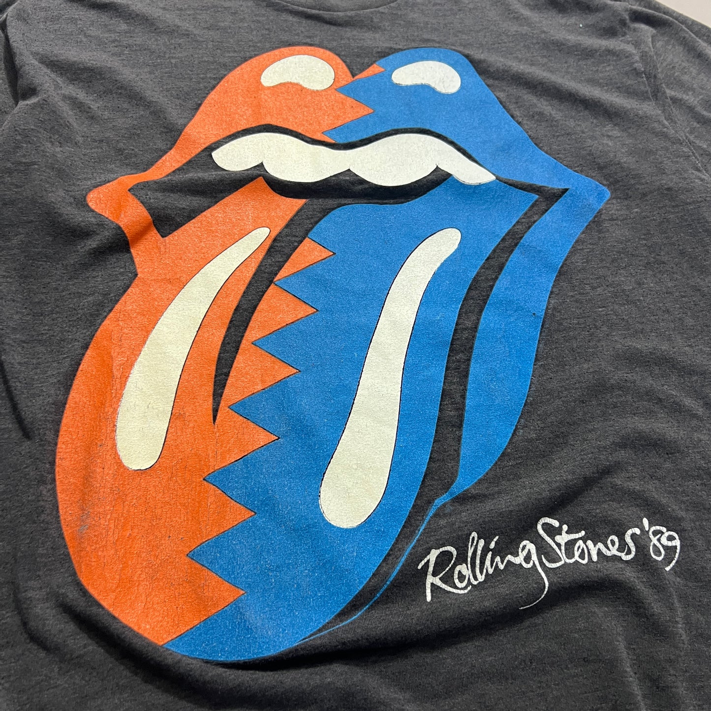 XL 1989 The Rolling Stones NA Tour T-shirt