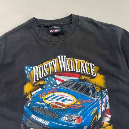 Large 2000 Rusty Wallace Harley Davidson T-shirt