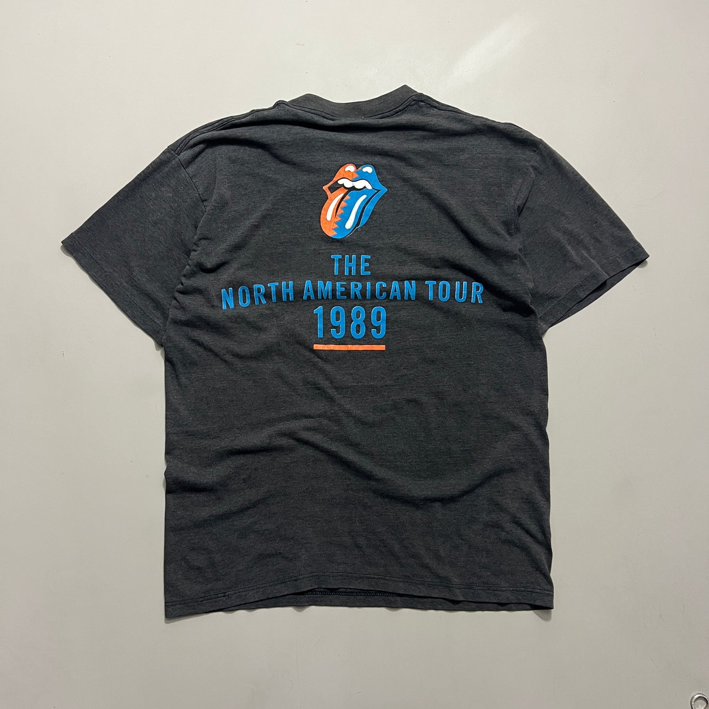 XL 1989 The Rolling Stones NA Tour T-shirt