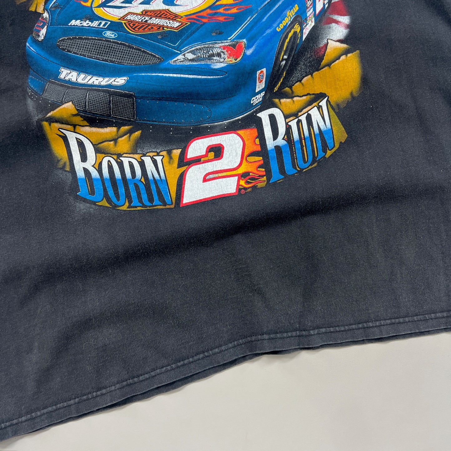 Large 2000 Rusty Wallace Harley Davidson T-shirt