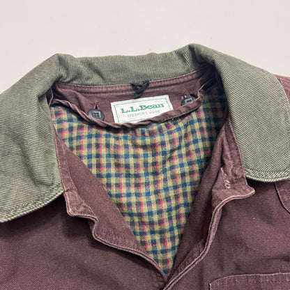 XL 1990s L.L. Bean Plum Barn Coat