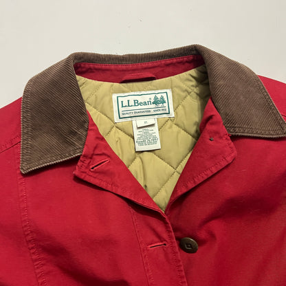 Medium 2000s Cherry Red L.L. Bean Barn Coat