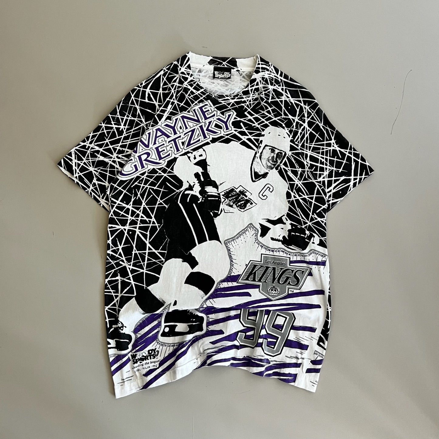 Large 1992 Wayne Gretzky AOP T-shirt