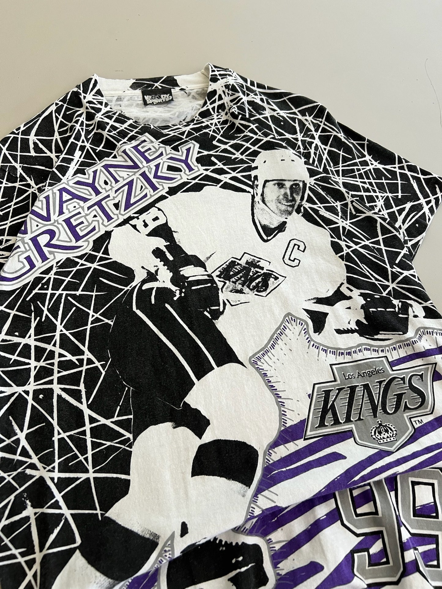 Large 1992 Wayne Gretzky AOP T-shirt