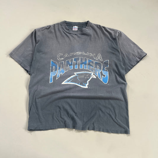 XL 1990s Distressed Carolina Panthers T-shirt