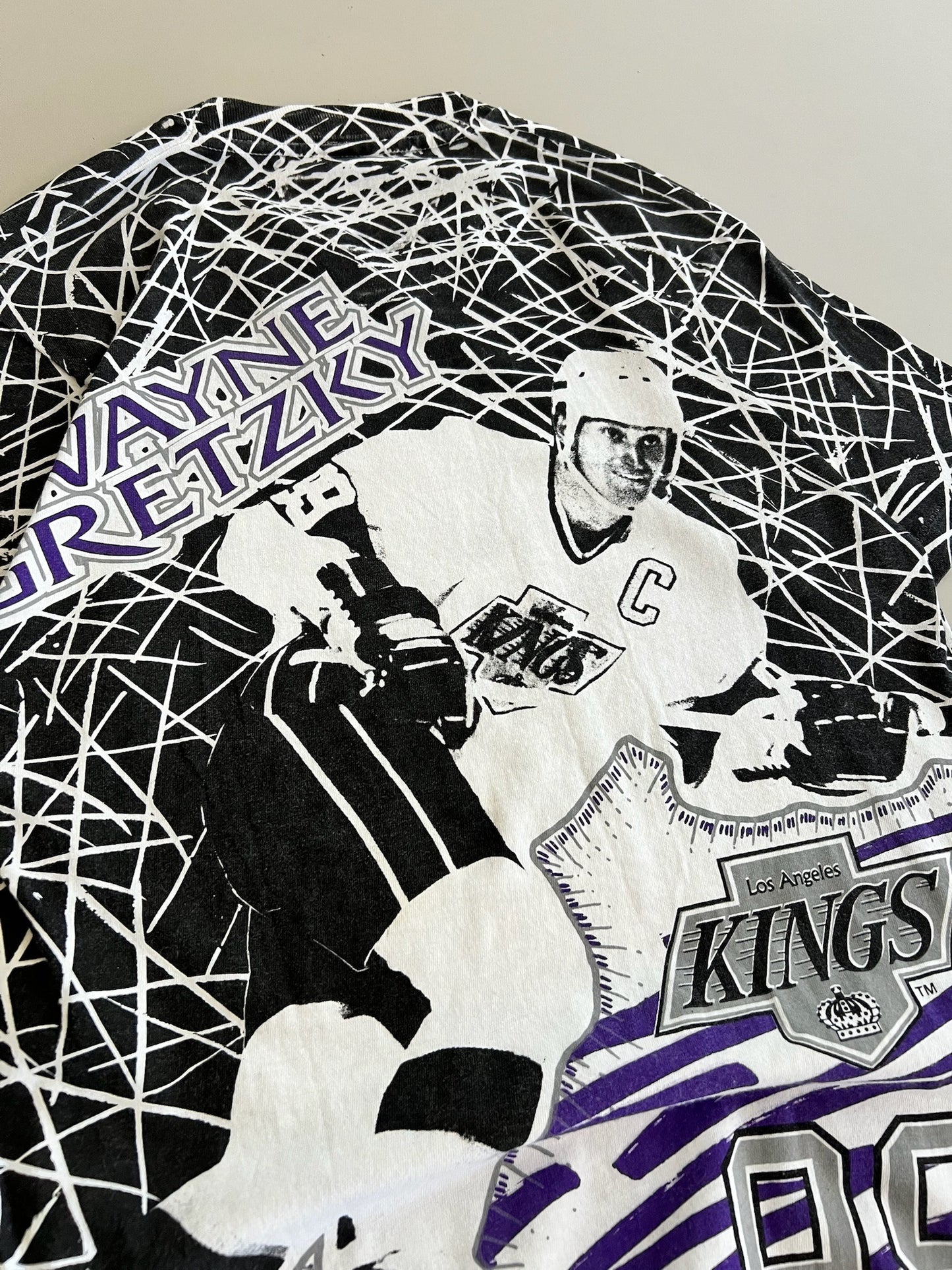 Large 1992 Wayne Gretzky AOP T-shirt