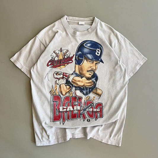 Large 1996 Cleveland Indians Carlos Baerga T-shirt