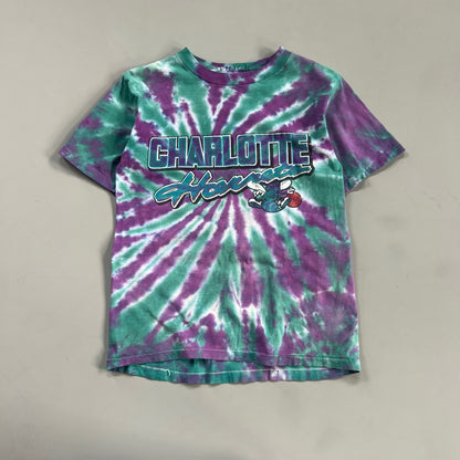 Medium 1990s Charlotte Hornets Tie Dye T-shirt
