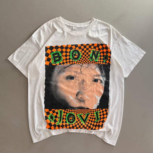XXL 1989 Bon Jovi Rocks the Earth Tour T-shirt