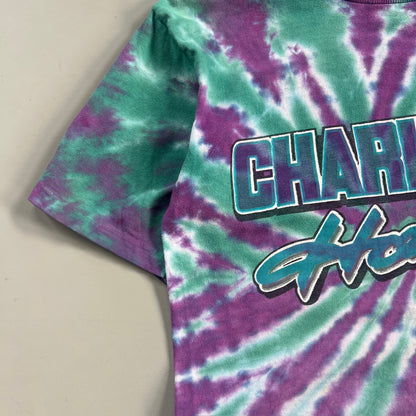 Medium 1990s Charlotte Hornets Tie Dye T-shirt