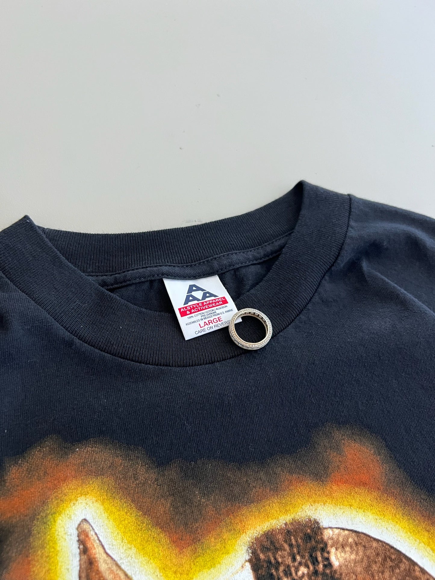 Large 2000 WWF Protected by Tazz T-shirt
